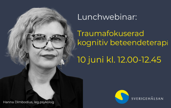 Webinar traumafokuserad KBT - Hanna Dimbodius