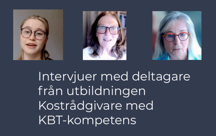 Anna, Pia och Lotta på kost