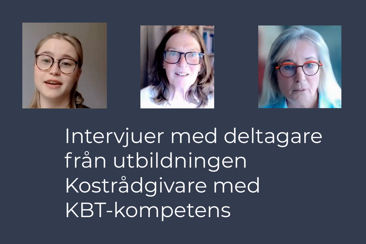 Anna, Pia och Lotta på kost