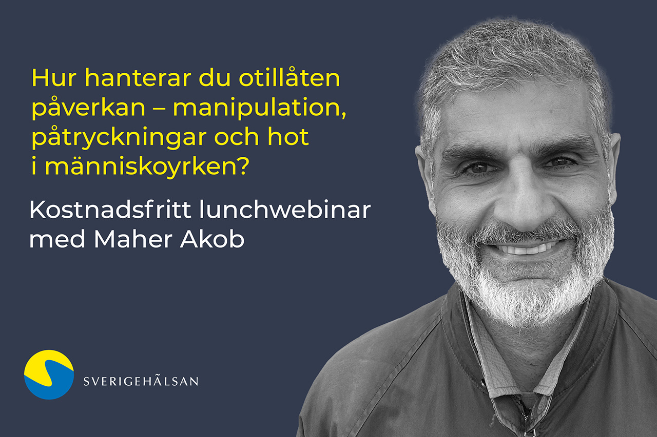 Maher Akob webinar om otillåten påverkan