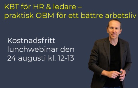 Johan Waara webinar om OBM